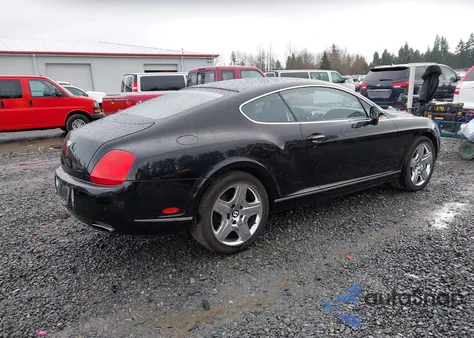 2007 Bentley Continental Gt z USA, uszkodzony, nr VIN SCBCR73WX7C050511